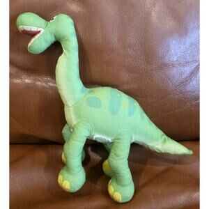 14 Inch Disney Pixar Arlo Good Dinosaur Stuffed Plush Toy Talking Works No Tags